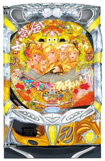 CRスーパー海物語IN JAPAN　金富士バージョン 319バージョンの筐体画像